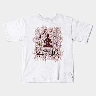 Yoga Design Kids T-Shirt